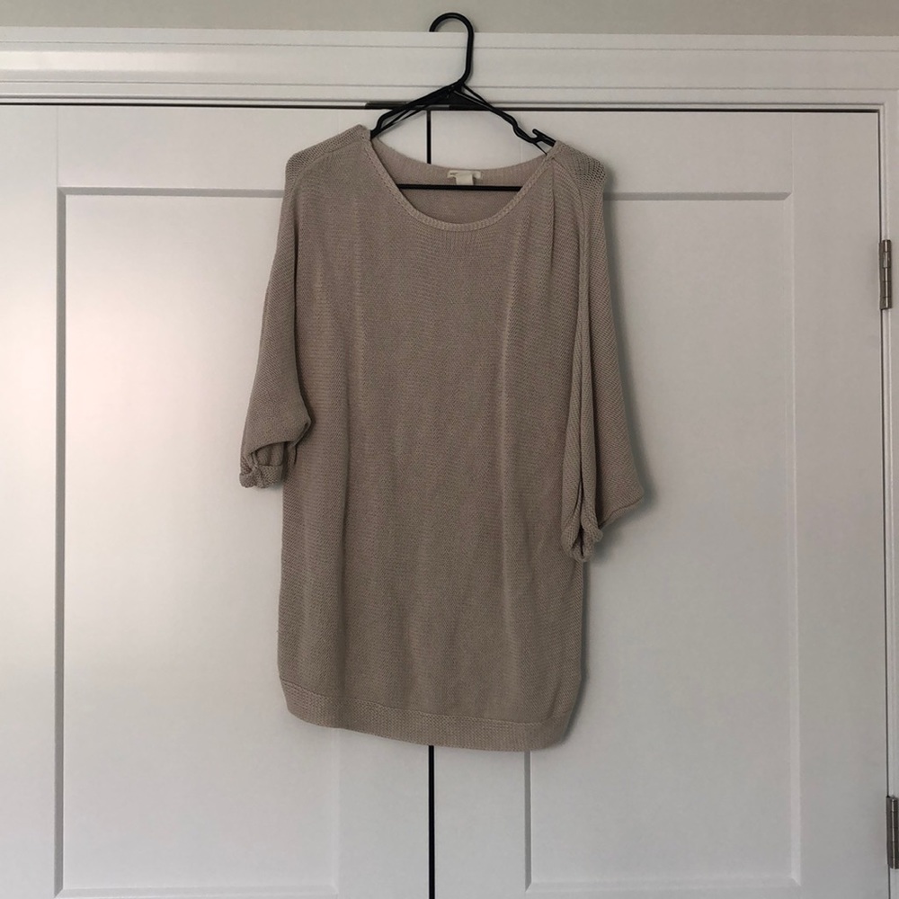 H&M Basic Tan Sweater